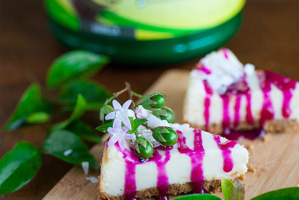 VEGAN Protein Cheesecake