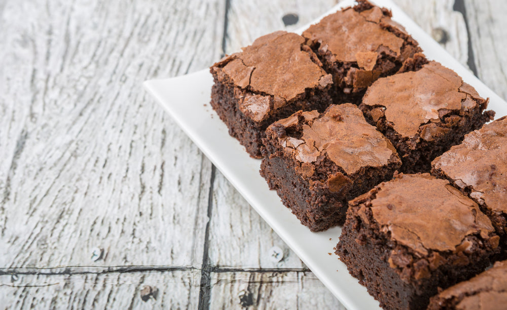 VEGAN Mocha Brownies