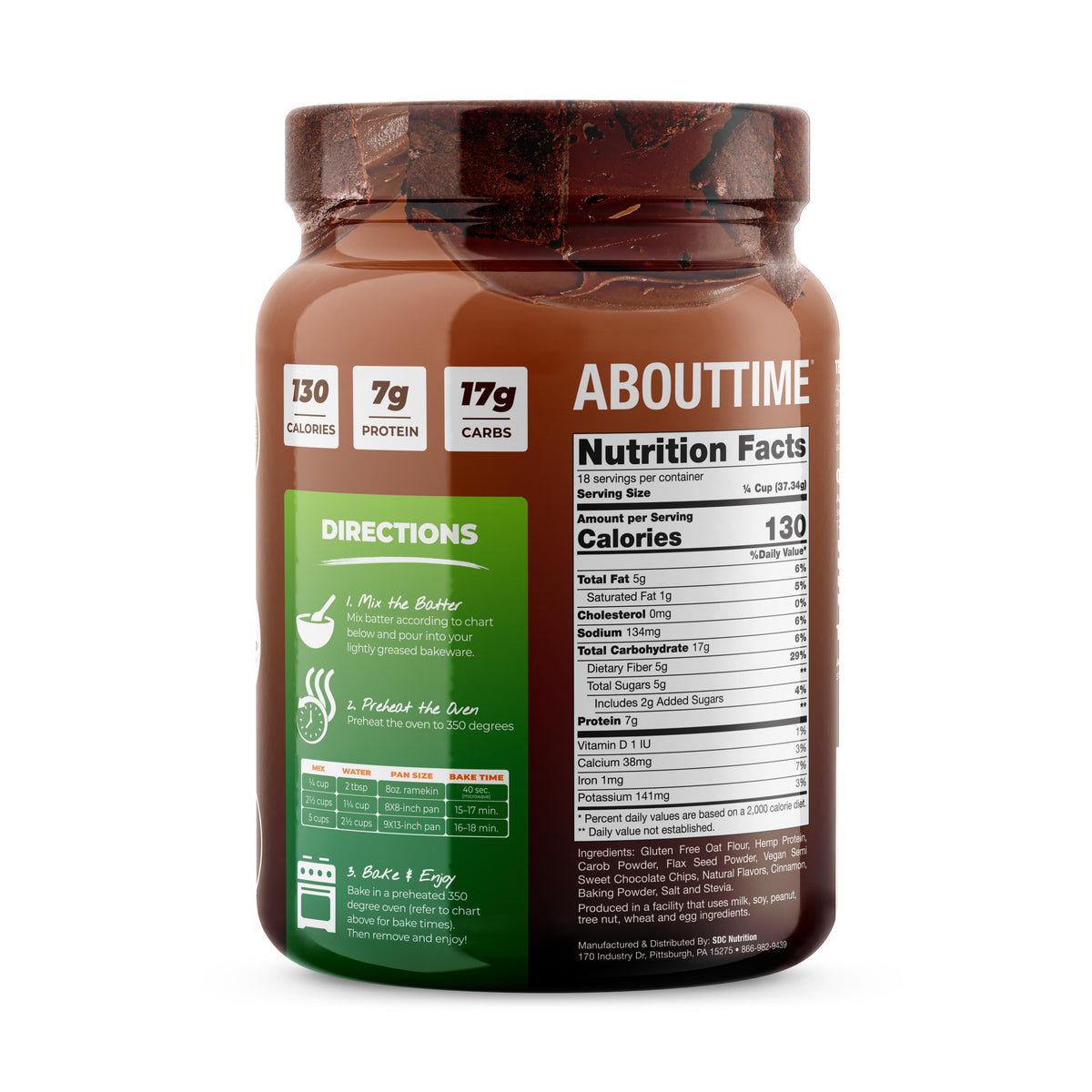 Vegan Protein Brownie Mix