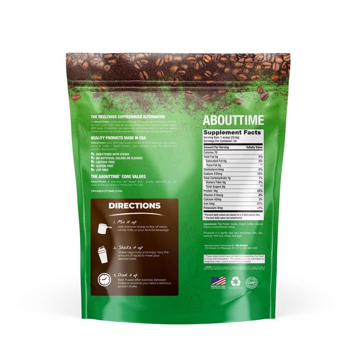 Coffee + Vegan Protein